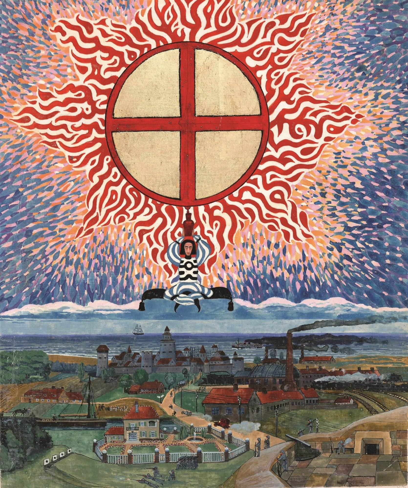 The Quadrated Circle in the Sky, C.G. Jung, The Red Book (Liber Novus), 1915-1930